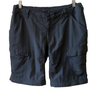 The North Face Grey Convertible Portion Hiking Shorts Size 10